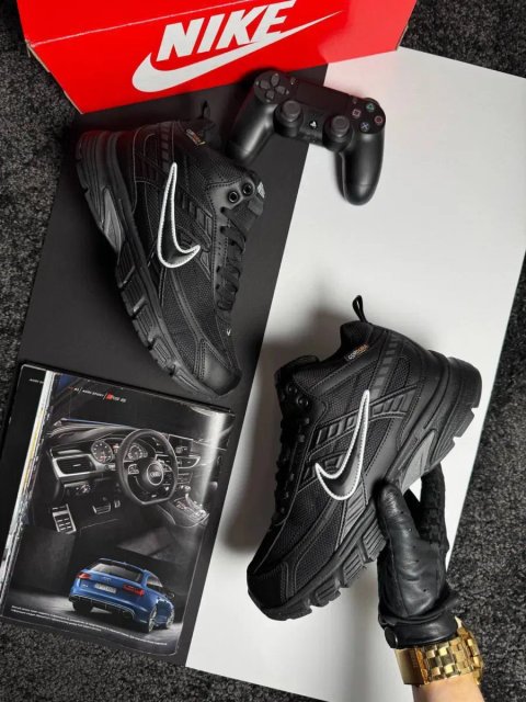 Чоловічі кросівки найк Nike Initiator High Fur Black [41,42,43,44,45,46]