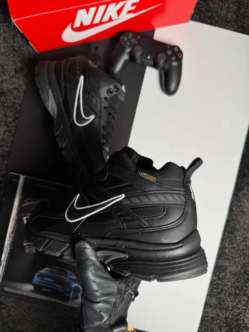 Чоловічі кросівки найк Nike Initiator High Fur Black [41,42,43,44,45,46] — фото 4