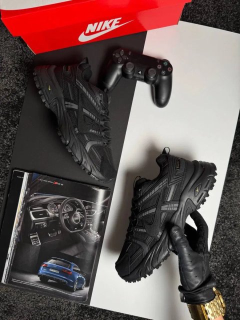 Чоловічі кросівки найк Nike V2K GTX All Black [41-45]