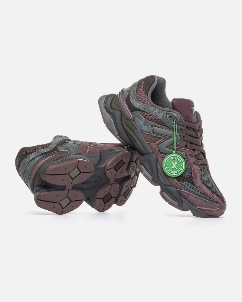 Чоловічі кросівки New Balance 9060 "Grey/Brown" Розміри 40-45 — фото 4