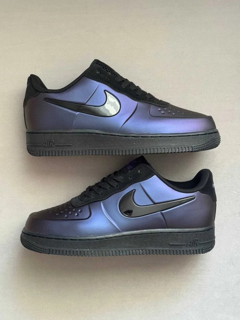 Чоловічі кросівки Nike Air Force 1 Foamposite "Purple" Розміри 41-45 — фото 2