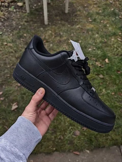 Чоловічі кросівки Nike Air Force 1 Low "Black F1" Розміри 40-45