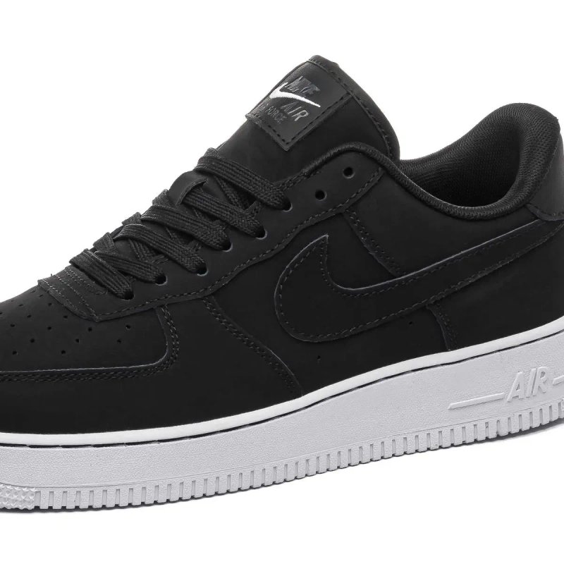 Чоловічі кросівки Nike Air Force 1 Low "Black-White" Розміри 40-45 — фото 3
