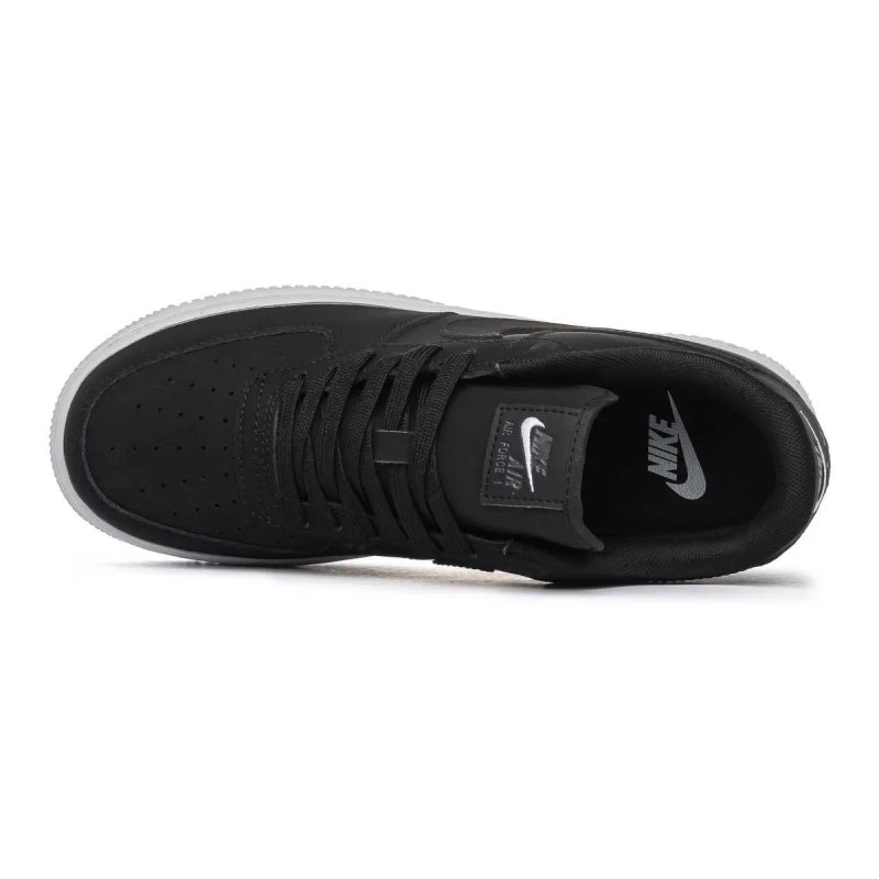 Чоловічі кросівки Nike Air Force 1 Low "Black-White" Розміри 40-45 — фото 5