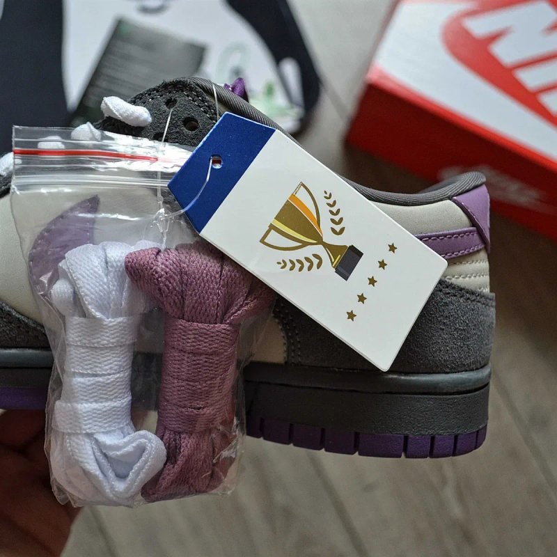 Чоловічі кросівки Nike Dunk Low Pro SB 'Purple Pigeon' Розміри 40-45 — фото 2