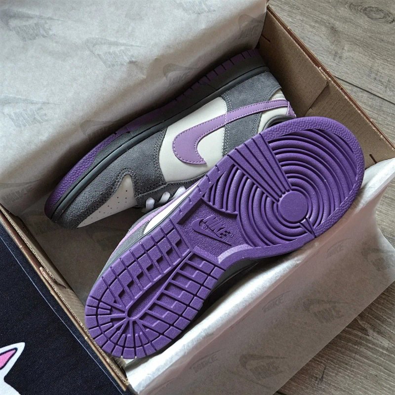 Чоловічі кросівки Nike Dunk Low Pro SB 'Purple Pigeon' Розміри 40-45 — фото 4
