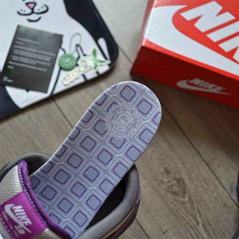 Чоловічі кросівки Nike Dunk Low Pro SB 'Purple Pigeon' Розміри 40-45 — фото 7