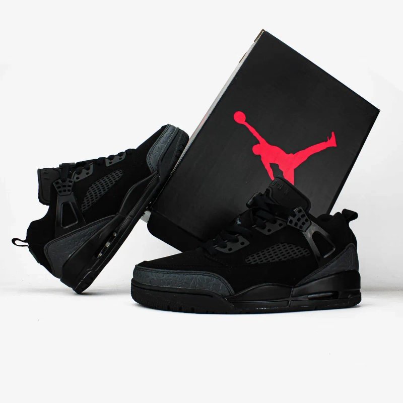 Чоловічі кросівки Nike Jordan Spizike Low "Black Cat" Розміри 40-45 — фото 2