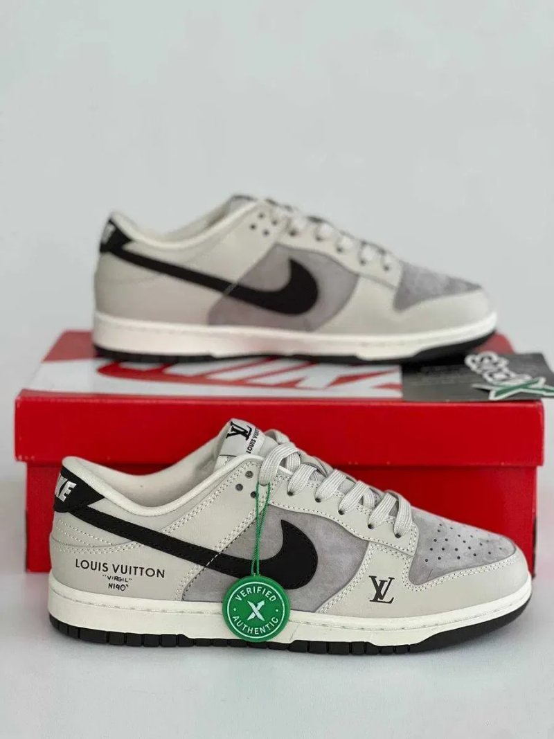 Чоловічі кросівки Nike SB Dunk Low x Louis Vuitton. Розміри 40-45 — фото 4