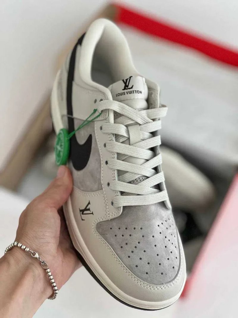 Чоловічі кросівки Nike SB Dunk Low x Louis Vuitton. Розміри 40-45 — фото 7