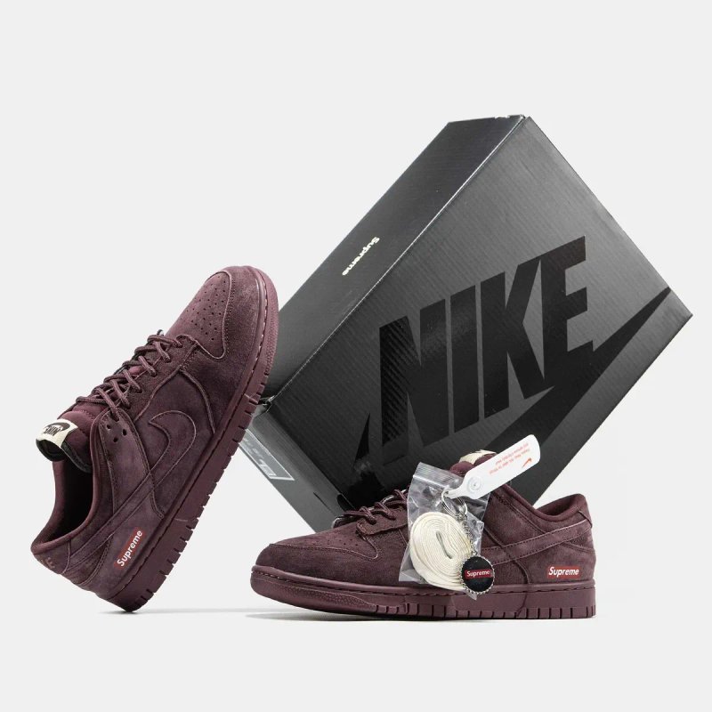 Чоловічі кросівки Nike SB Dunk Low x Supreme "2953" Розміри 40-45 — фото 2