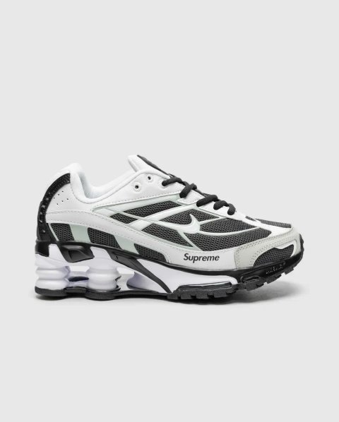 Чоловічі кросівки Nike Shox Ride 2 SP x Supreme "Black/White/Grey"