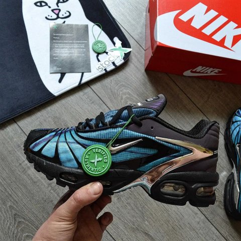 Чоловічі кросівки Nike Skepta x Air Max Tailwind 5 'Bright Blue' Розміри 40-45