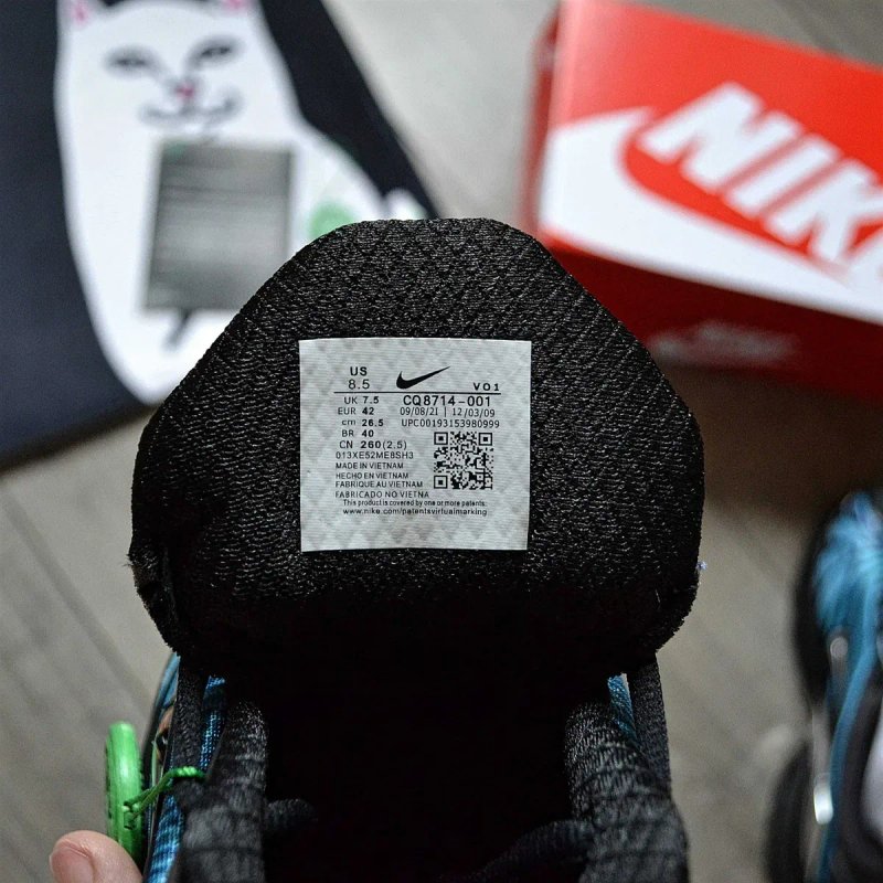 Чоловічі кросівки Nike Skepta x Air Max Tailwind 5 'Bright Blue' Розміри 40-45 — фото 2