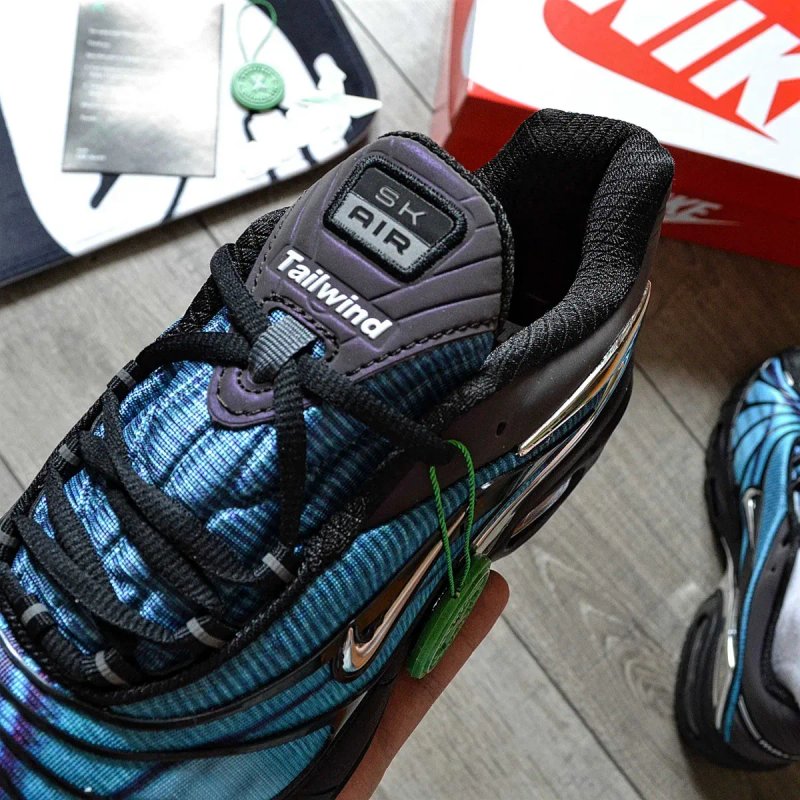 Чоловічі кросівки Nike Skepta x Air Max Tailwind 5 'Bright Blue' Розміри 40-45 — фото 8
