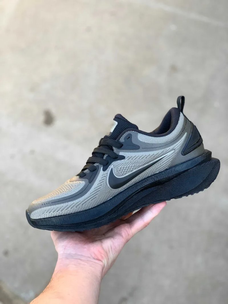 Чоловічі кросівки Nike Zoom Pegasus Khaki Black (41-46) — Найк Пегасус, олива, хакі, чорні, осінь — фото 3