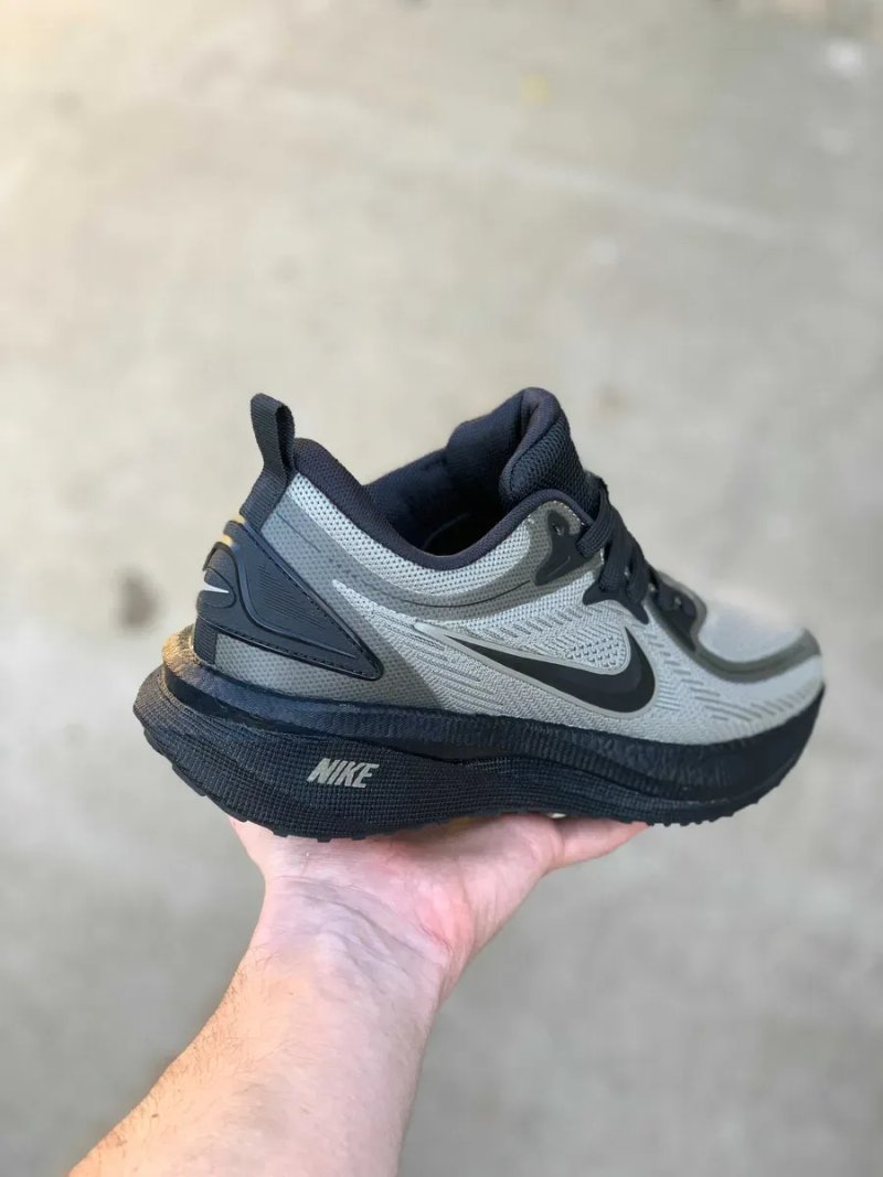 Чоловічі кросівки Nike Zoom Pegasus Khaki Black (41-46) — Найк Пегасус, олива, хакі, чорні, осінь — фото 4