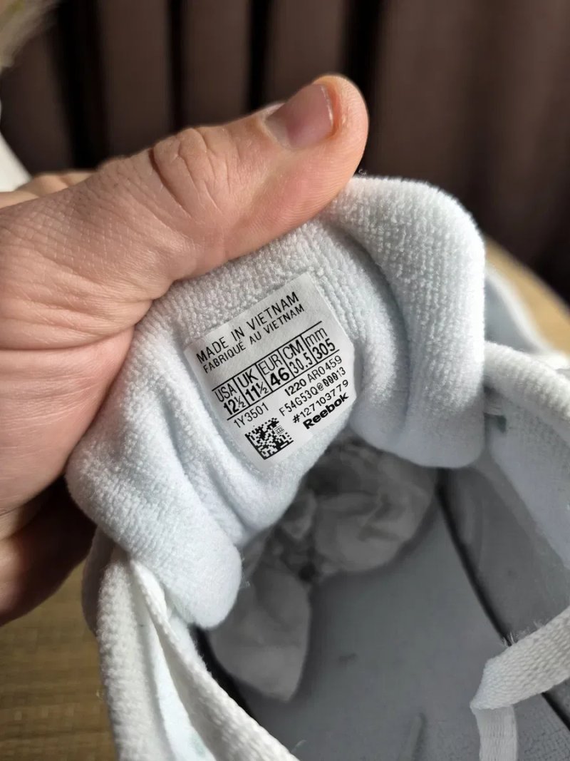 Чоловічі кросівки Reebok Classic Club C 85 Vintage(Оригінал) 45, 45,5  і 46 — фото 6