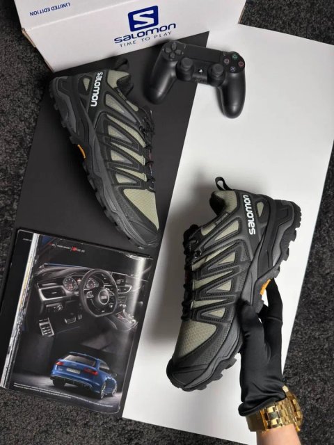 Чоловічі кросівки саломон Salomon Speedcross Pro Thinsulate Olive Black [41-46]