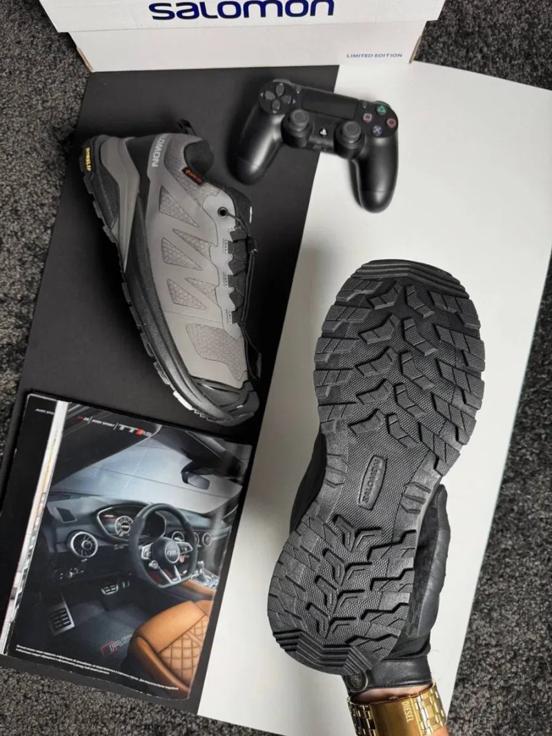 Чоловічі кросівки саломон Salomon X-Adventure GTX Taupe Black [41-46] — фото 6