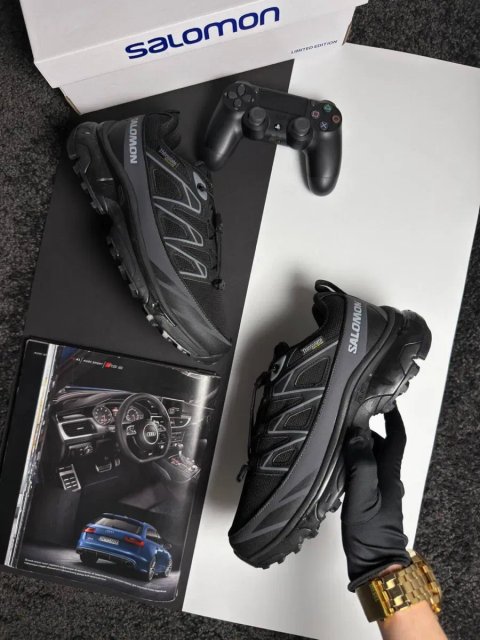 Чоловічі кросівки саломон Salomon XT-6 Expanse Termo ACS Black Grey [41-46]
