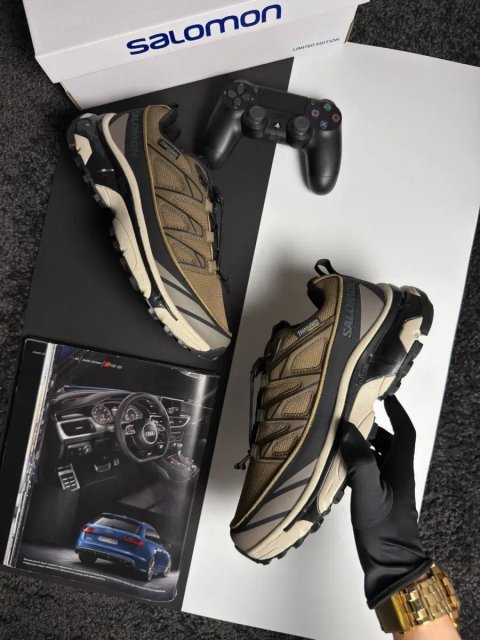 Чоловічі кросівки саломон Salomon XT-6 Expanse Termo ACS Coyote Beige Black [41-46]