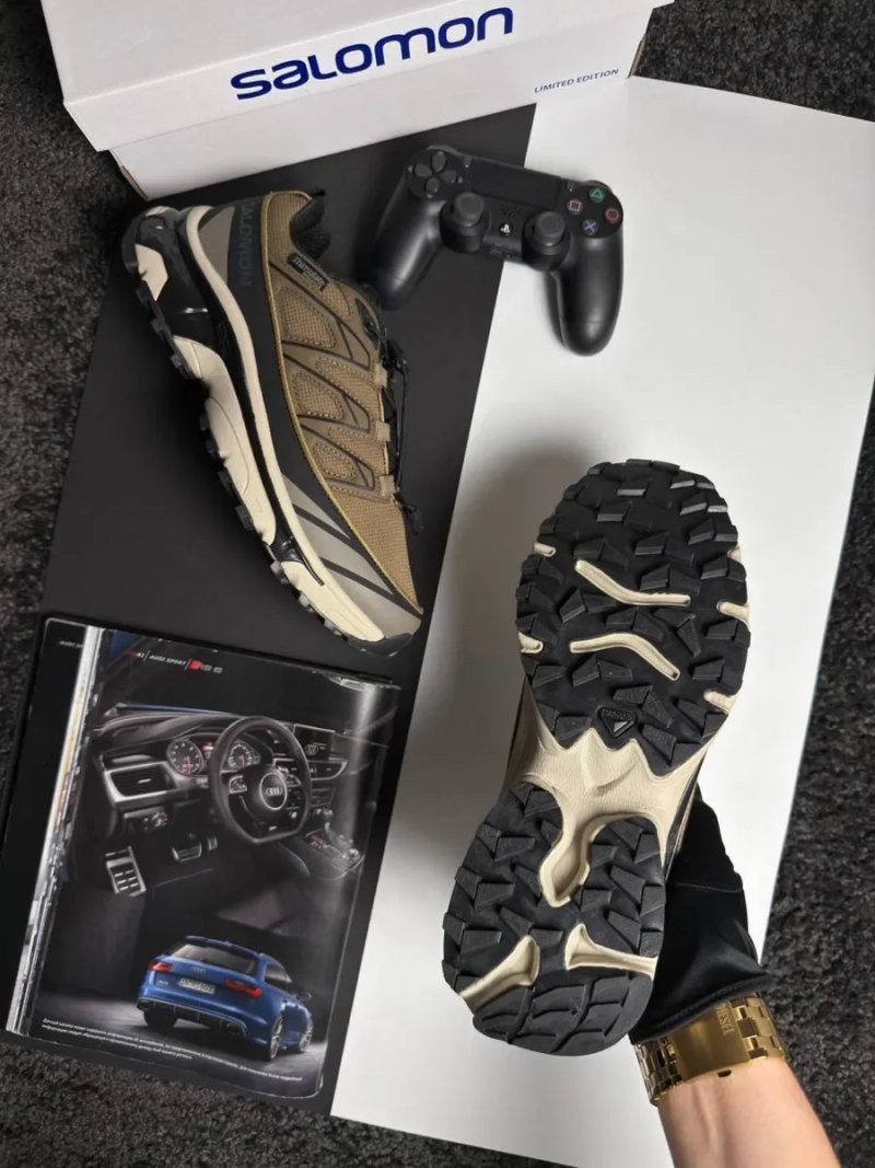 Чоловічі кросівки саломон Salomon XT-6 Expanse Termo ACS Coyote Beige Black [41-46] — фото 6