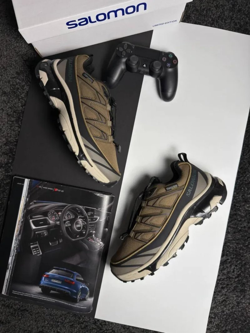 Чоловічі кросівки саломон Salomon XT-6 Expanse Termo ACS Coyote Beige Black [41-46] — фото 8