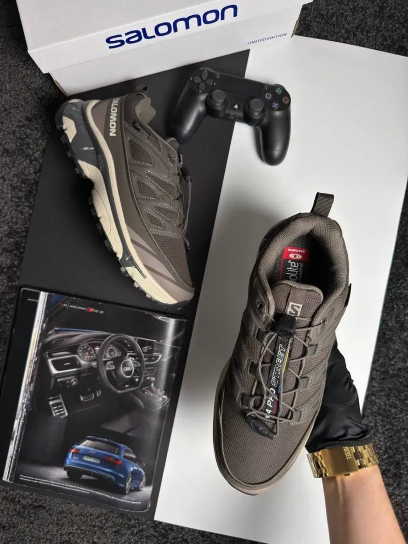 Чоловічі кросівки саломон Salomon XT-6 Expanse Termo ACS Taupe Beige [41-46] — фото 2