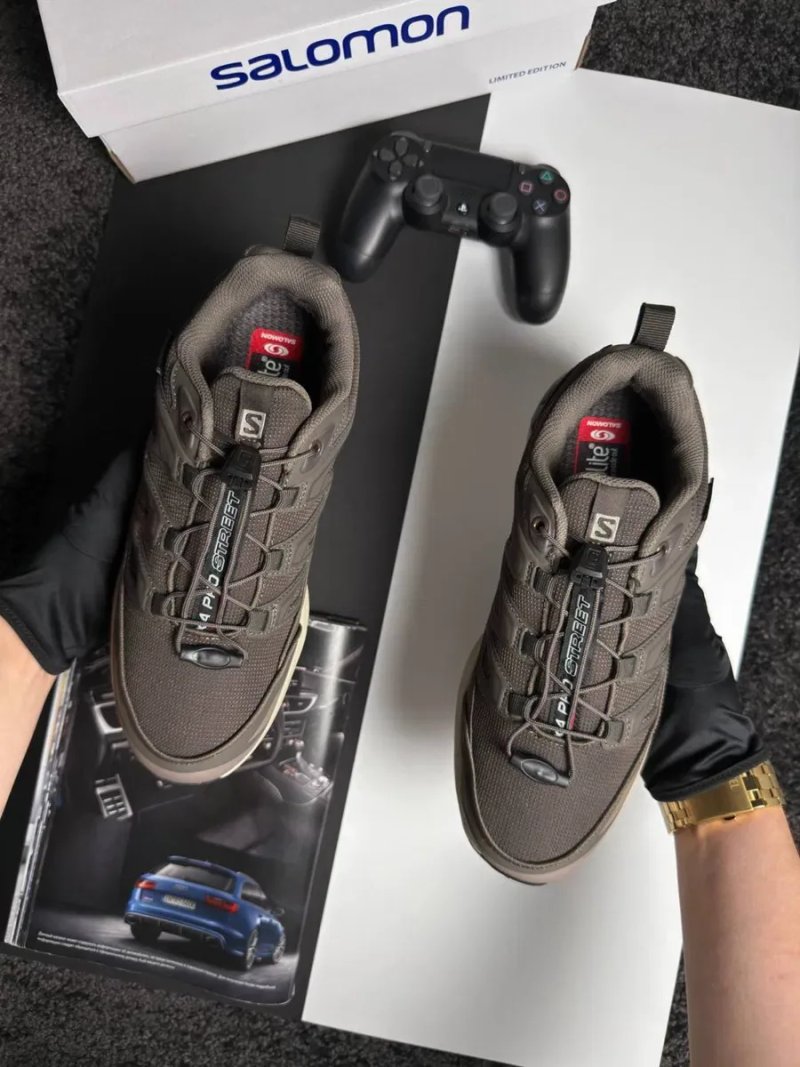 Чоловічі кросівки саломон Salomon XT-6 Expanse Termo ACS Taupe Beige [41-46] — фото 7