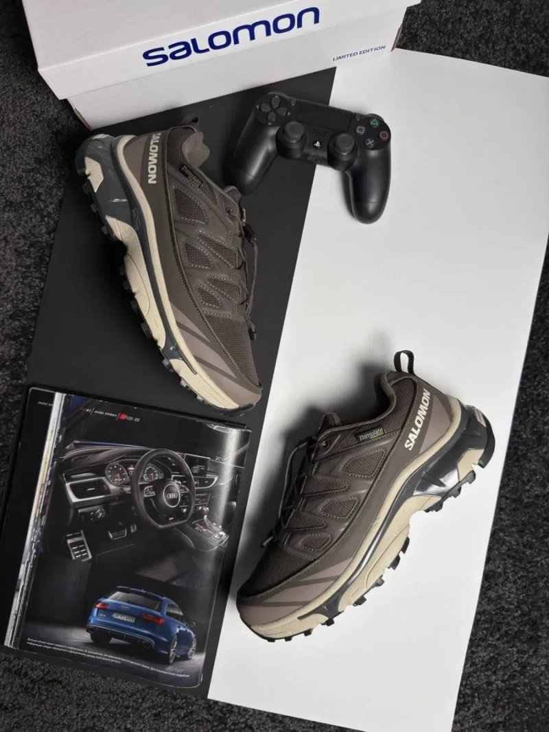 Чоловічі кросівки саломон Salomon XT-6 Expanse Termo ACS Taupe Beige [41-46] — фото 8