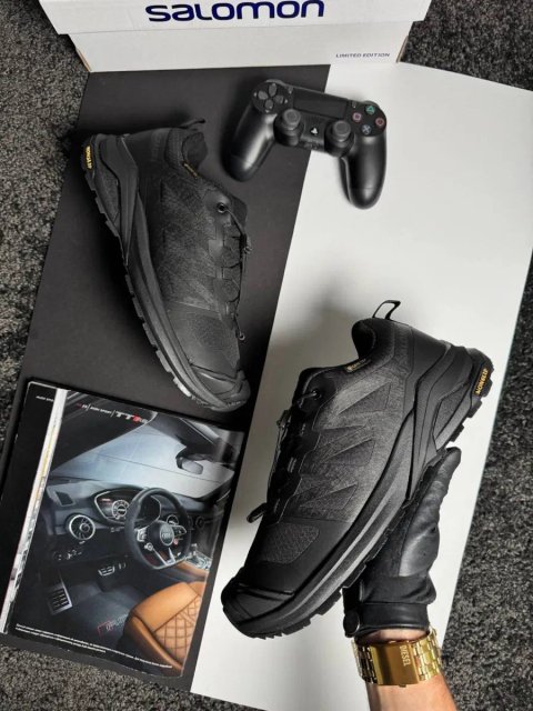 Чоловічі кросівки Salomon X-Adventure GTX All Black [41-46]