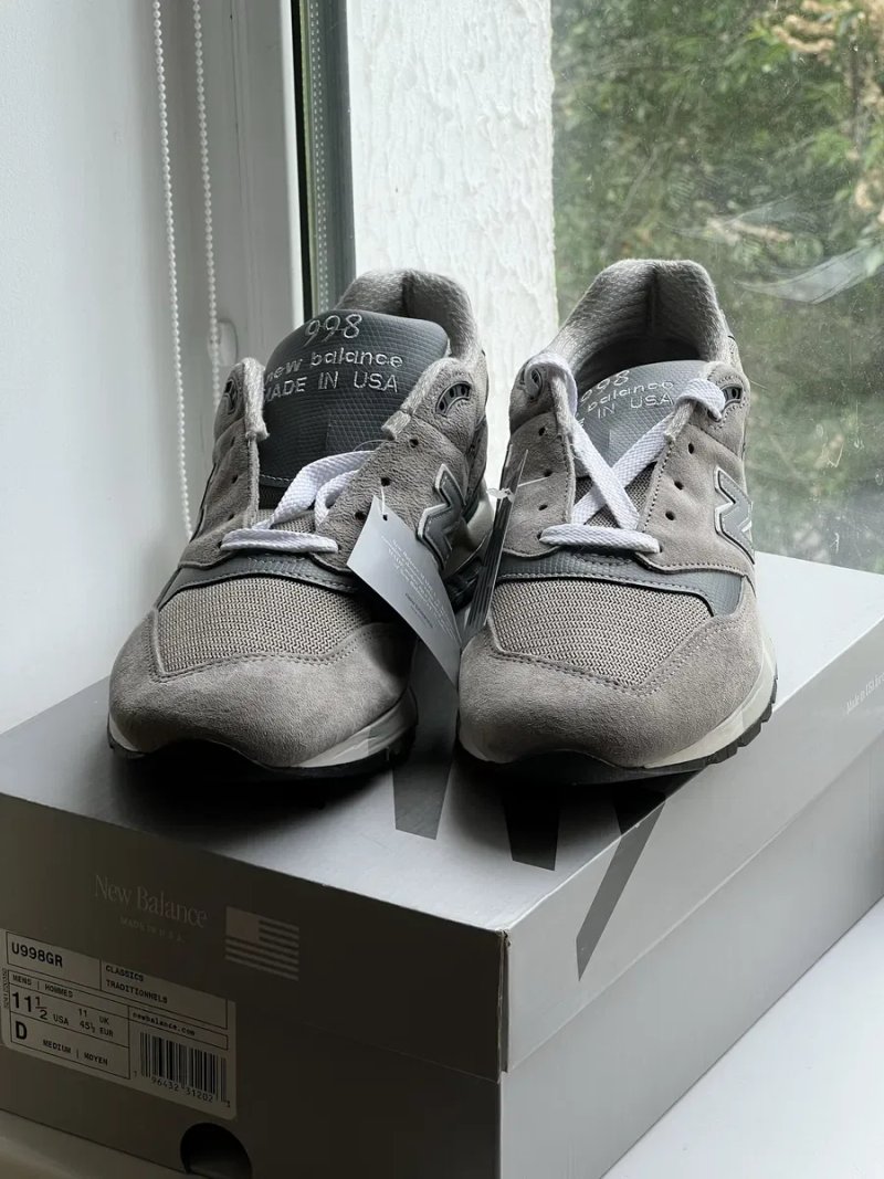 Чоловічі кросовки new balance 998 оригінал — фото 5