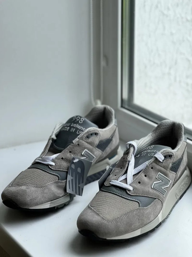 Чоловічі кросовки new balance 998 оригінал — фото 6