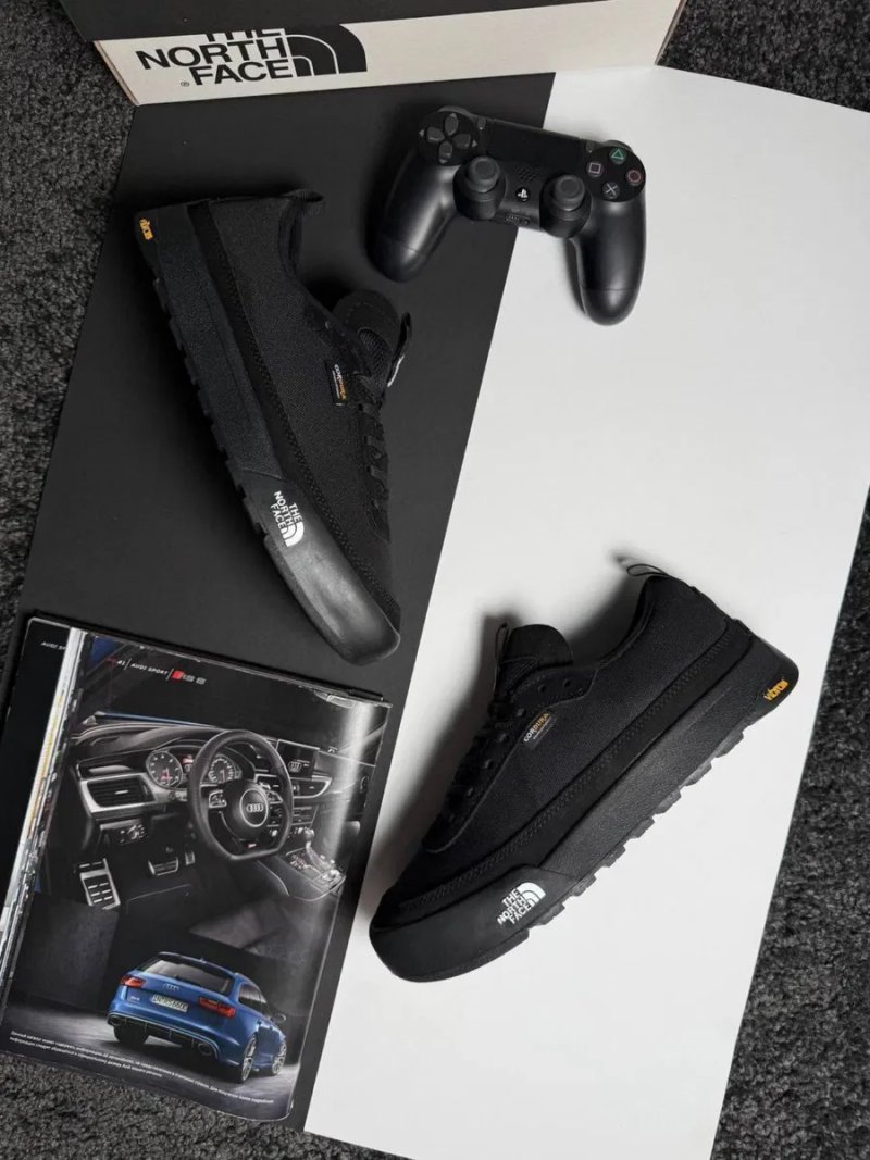 Чоловічі кроссівки The North Face Clyffe Trainers Dark Grey Black [41-45] — фото 8