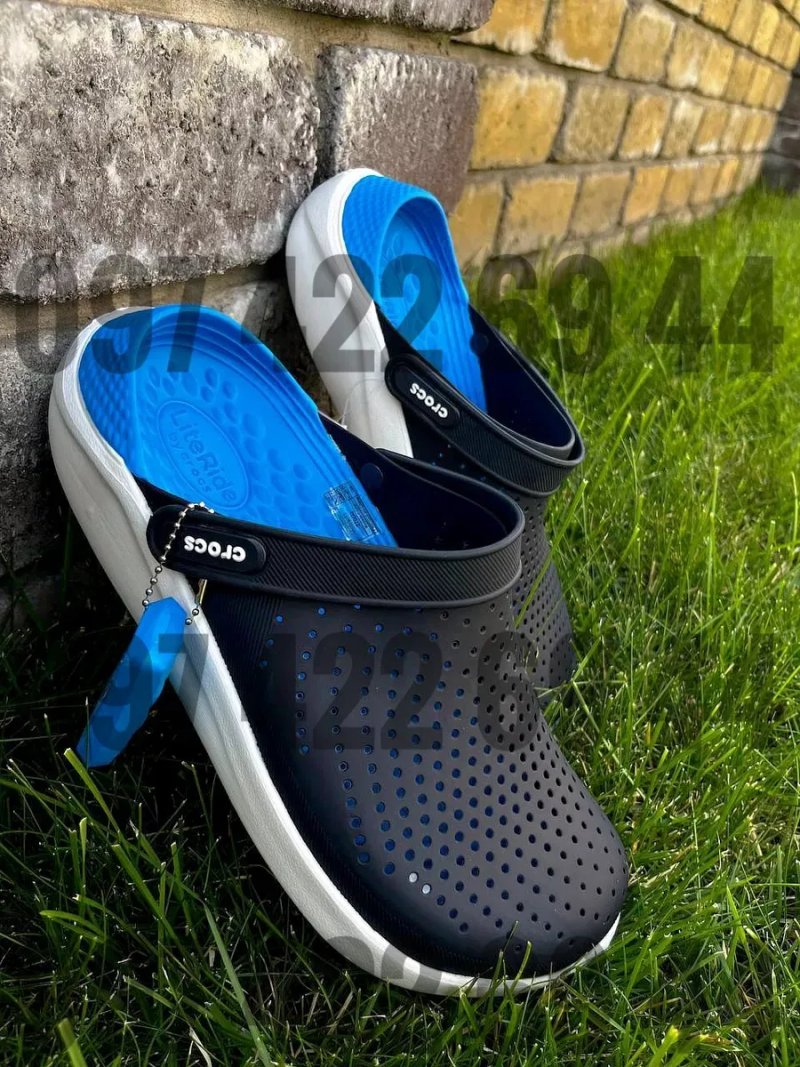Чоловічі сабо Крокс Crocs LiteRide Clog Navy/Pepper Crocs LiteRide — фото 4