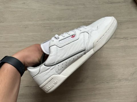 Чоловічі шкіряні кросівки кеди adidas continental gazelle 46 розмір