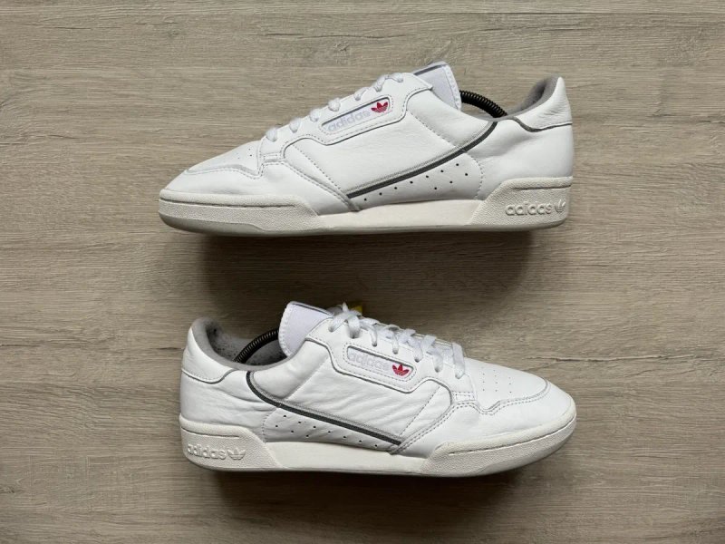 Чоловічі шкіряні кросівки кеди adidas continental gazelle 46 розмір — фото 2