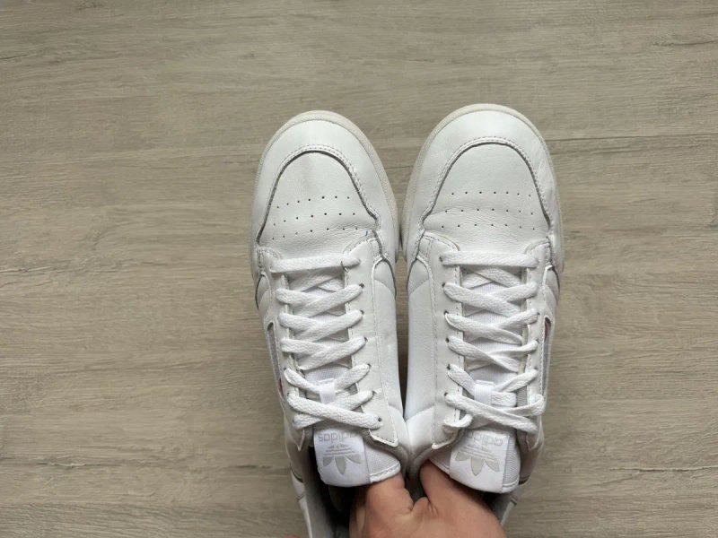 Чоловічі шкіряні кросівки кеди adidas continental gazelle 46 розмір — фото 4