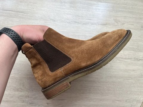 Чоловічі шкіряні туфлі броги черевики clarks ecco 41 розмір bally