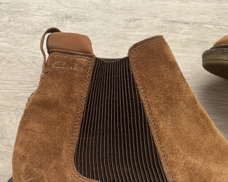 Чоловічі шкіряні туфлі броги черевики clarks ecco 41 розмір bally — фото 4