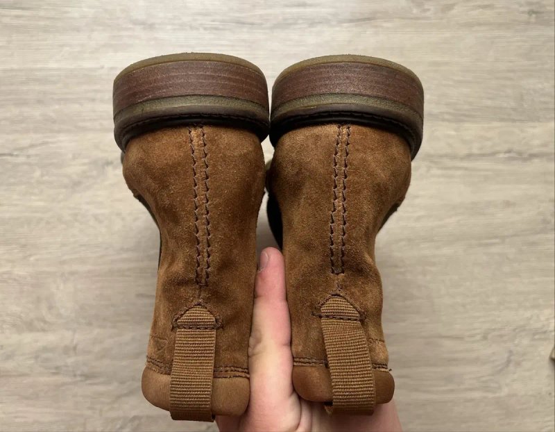 Чоловічі шкіряні туфлі броги черевики clarks ecco 41 розмір bally — фото 5