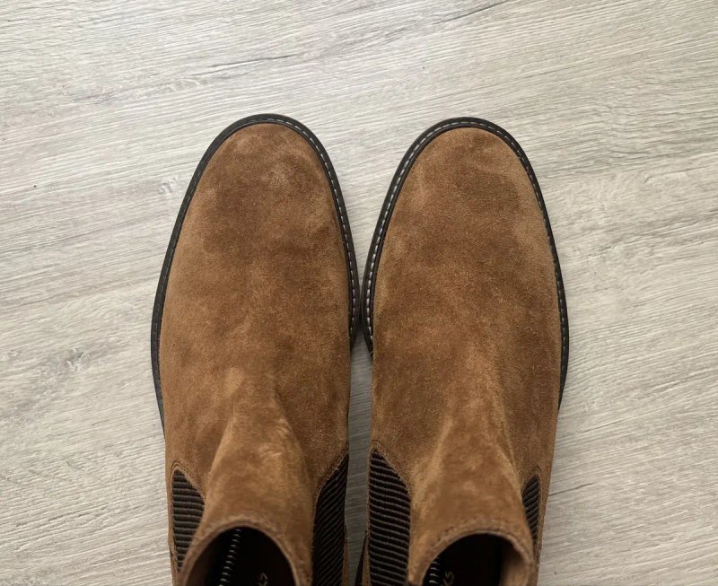 Чоловічі шкіряні туфлі броги черевики clarks ecco 41 розмір bally — фото 7