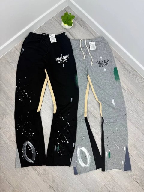 Чоловічі штани GALLERY DEPT. | Джогери | Спортивні штани Галері Депт | Чорні / Сірі