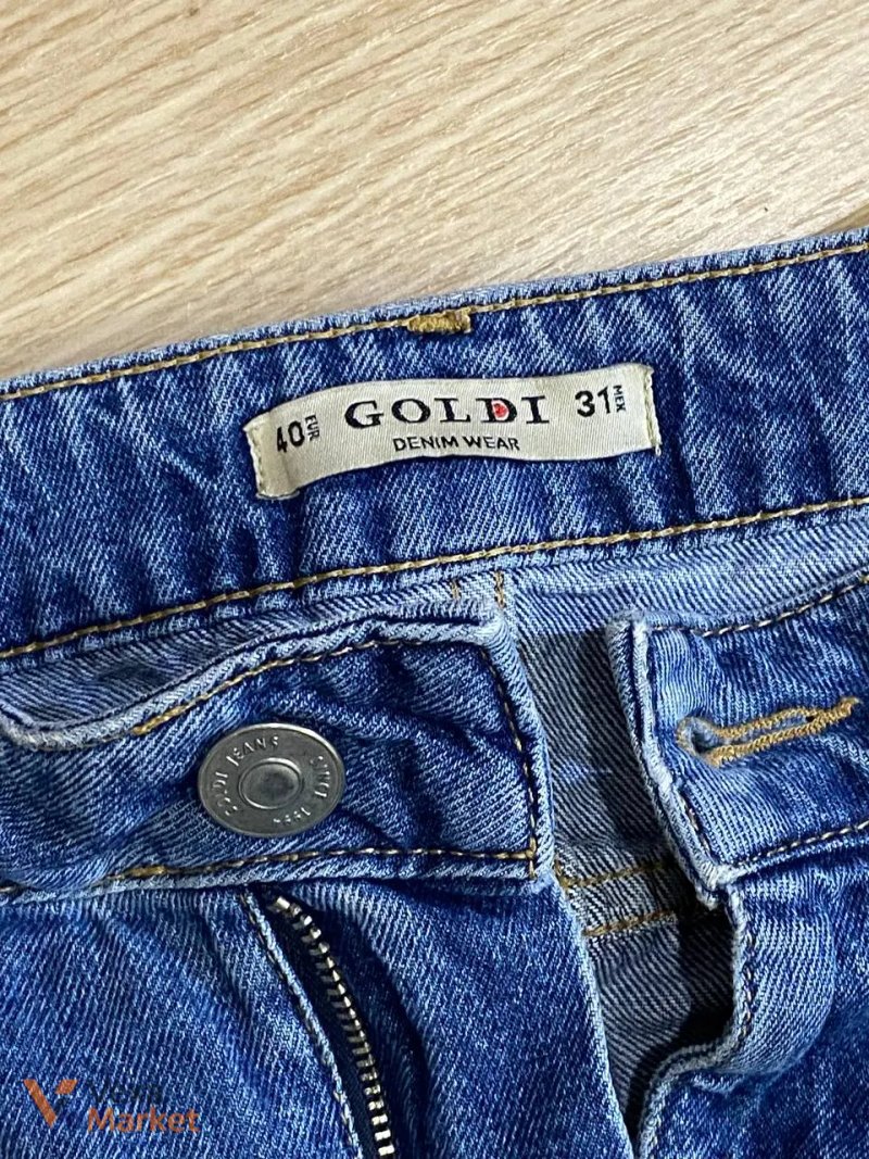 Чоловічі сині джинси Goldi Denim Wear EUR 40 / MEX 31 — фото 3