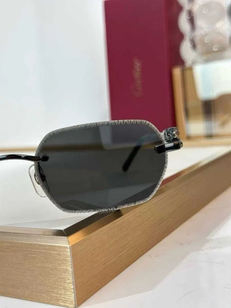 Чоловічі сонцезахисні окуляри Cartier CT0801S Signature C De Cartier — фото 5