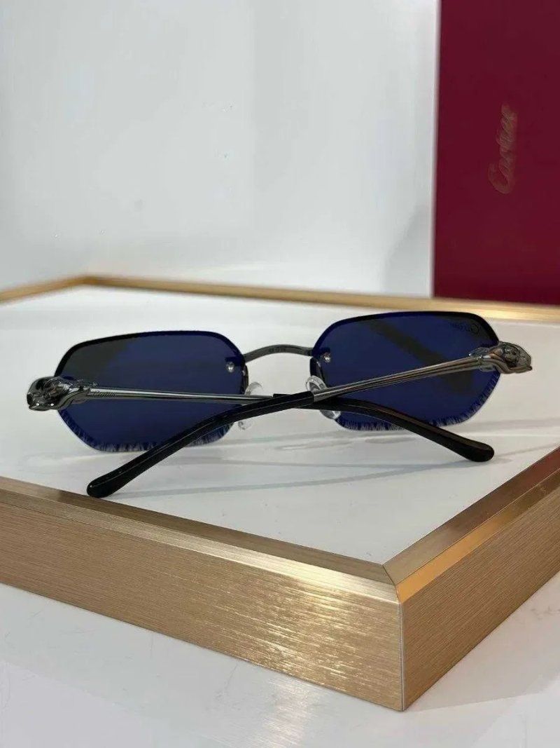 Чоловічі сонцезахисні окуляри Cartier CT0801S Signature C De Cartier — фото 8