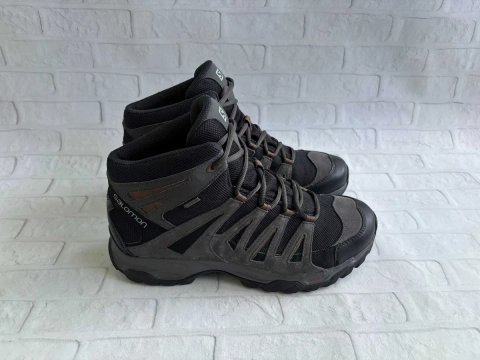 Чоловічі Трекінгові Черевики Саломон Salomon X Ultra 3 Mid Outdoor GTX Gore-Tex Size 44 Розмір Кросівки Кроссовки Трекинговые Ботинки Сапоги Оригінал