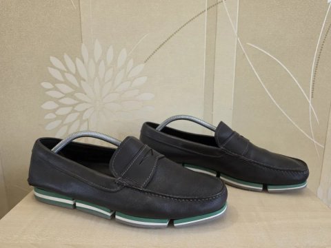 Чоловічі туфлі мокасини лофери Prada розмір 43-44