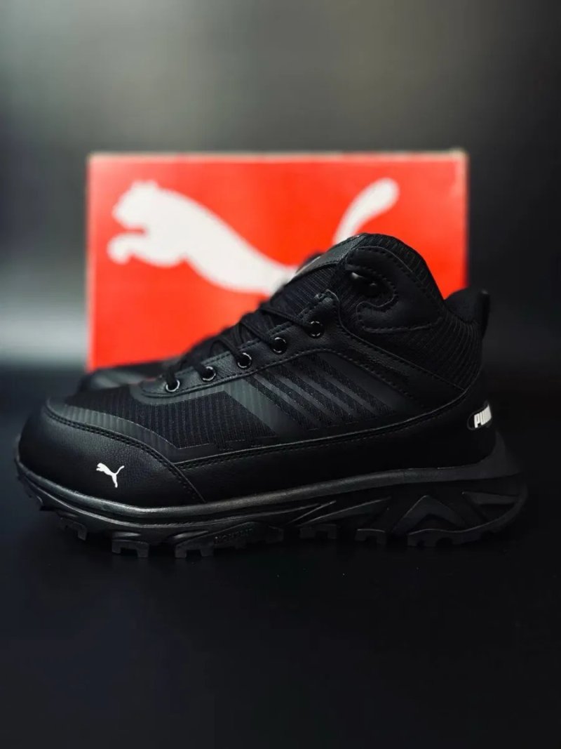Чоловічі зимові черевики пума Якісні водонепроникні ботінки Боти puma waterproof Gore-tex +3 -31 Найкраще зимове взуття по доступній ціні — фото 3